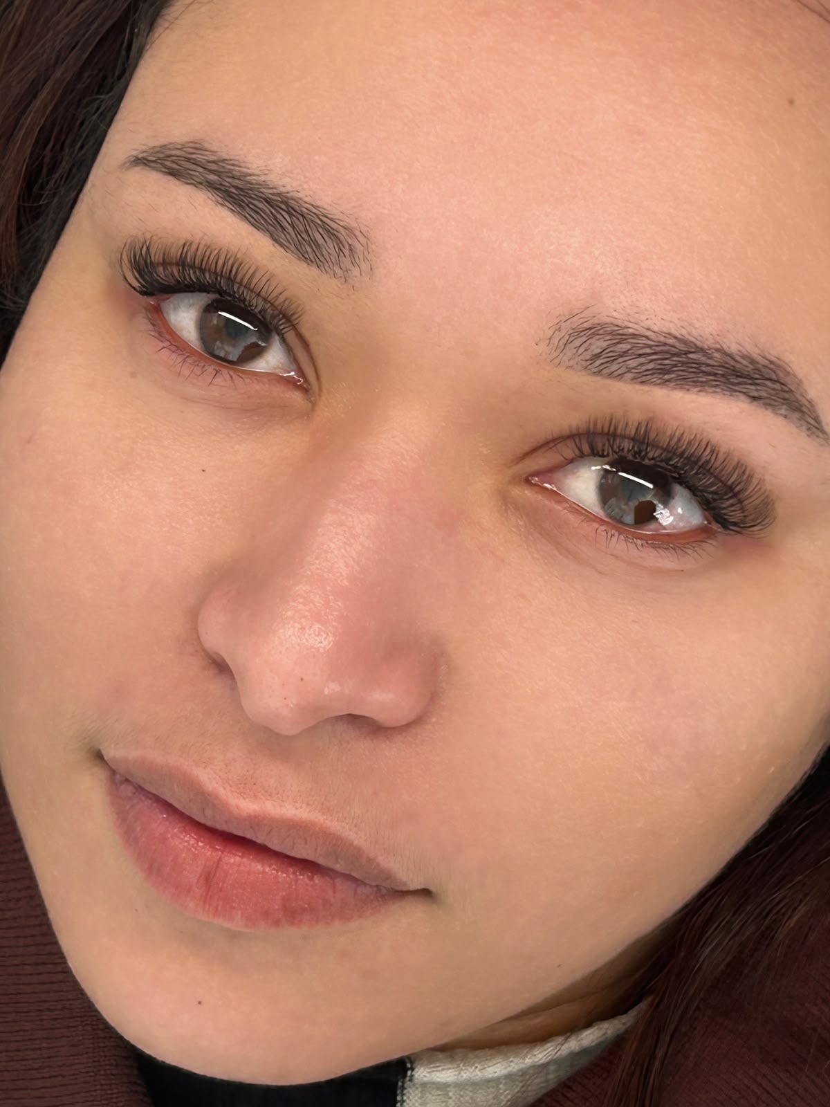 Lash extensions by Lashes by Dee, Paarl — close-up, brown eyes